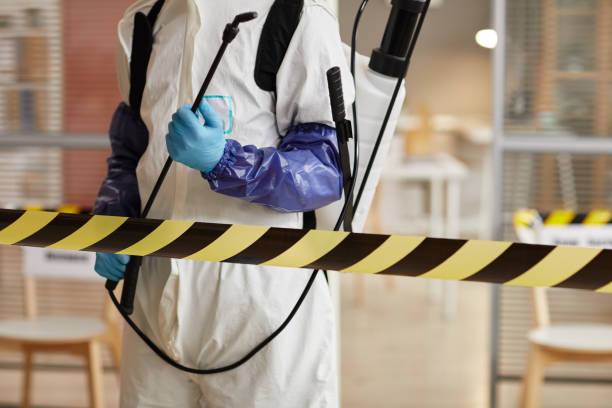 Professional Biohazard Cleanup technician working in Arcadia, SC
